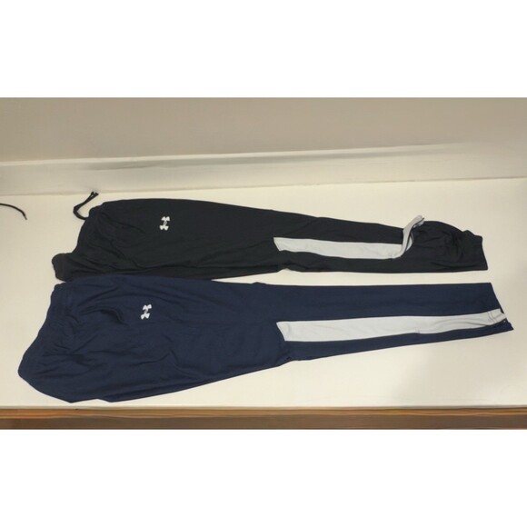 Lot Of 2 Under Armour Men's M Twister Pants Tapered Leg Athletic 1347294 - Picture 1 of 4